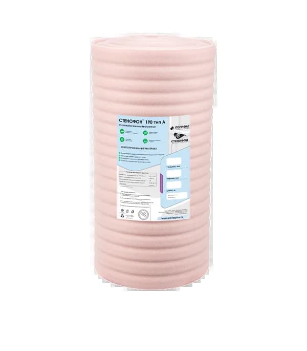 Стенофон 190 тип А, 6 мм, 1.05x50 м, 52,5 кв.м